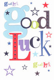 This lively good luck card brims with the upbeat encouragement Aldgate is known for, infusing its crisp white surface with a symphony of colours and playful designer fonts. The words 'Good Luck' leap to life in oversized pastel blues, crackling reds, deep moss greens, and luxe purples-an artistic harmony reminiscent of bespoke floral bouquets that brighten homes along Aldgate High Street. Pops of navy, lemon-lime, and lilac stars create a cheerful pattern across the page, mirroring the hope and possibility in each new sunrise over Tower Hill Gardens. The sleek, tactile card texture feels both substantial and joyful beneath the fingertips, much like freshly pressed petals chosen from our shop. Perfect for pressing into someone's hand as they embark on an ambitious new journey-be it a career move, an important exam, or the first step toward a dream-this card embodies the heartfelt support and positive energy that defines the spirit of Florist Aldgate, making each message feel as local and sincere as a handwritten note delivered with a smile.